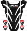 Protège-réservoir "top wings" pour  DUCATI monster carbon look