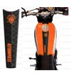 Protège Réservoir orange adapté pour Ducati Scrambler