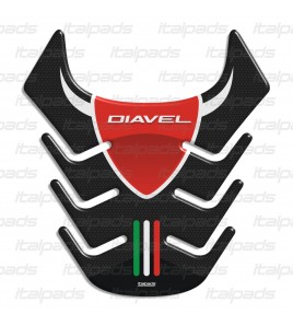 Protège Réservoir Tank Pad mod. "Skeleton" pour DUCATI Diavel