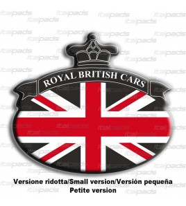 Union Jack Royal British drapeau autocollant Range Rover noir 76x68