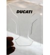 Protège-réservoir transparent mod. "wings" pour DUCATI, Couverture, tank pad