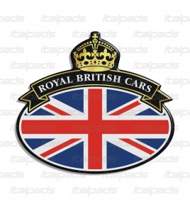 Badge sticker Union Jack Royal British flag drapeau anglais Range Rover 