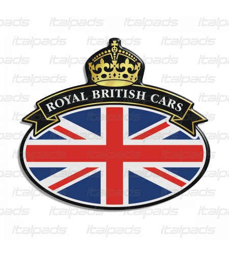 Badge sticker Union Jack Royal British flag drapeau anglais Range Rover 