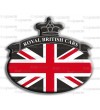 Union Jack Royal British drapeau autocollant Range Rover noir