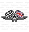 Union Jack drapeau autocollant "London Racer" Triumph