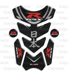 Protège Réservoir Tank Pad adapté pour SUZUKI GSX-R mod. "3WINGS/s" Kanji Ni-hon + 2 gratuit!!