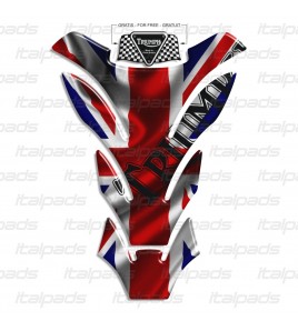 Protège Réservoir  Triumph U.K. Drapeau Autocollant Union Jack DETROIT + 1 sticker GRATIS