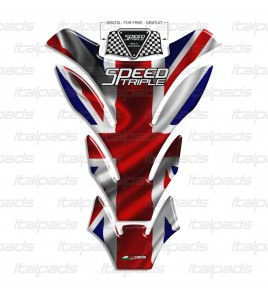 Protection Protège Réservoir pour Triumph Speed Triple DETROIT + 1 sticker GRATIS