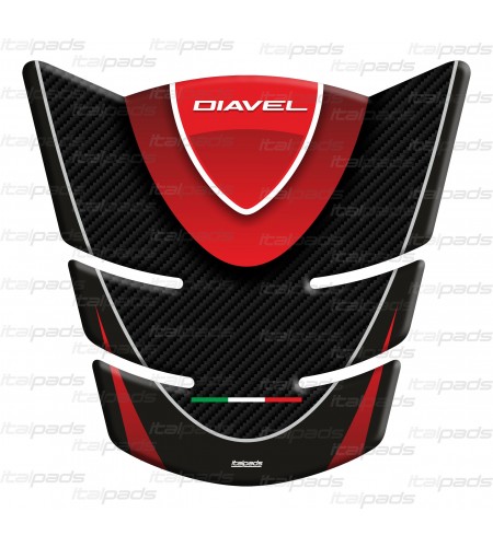 Protège Réservoir texture carbon look pour DUCATI Diavel