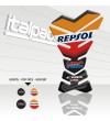 Protège Réservoir Tank Pad mod. "York Repsol" pour Honda CBR + 4 gratuit!