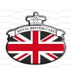 Union Jack Royal British drapeau autocollant Range Rover noir/rouge