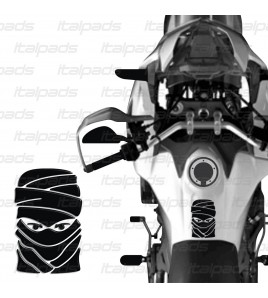 Protection Protège Réservoir pour Honda Africa Twin CRF 1000 mod. "Tuareg" noir