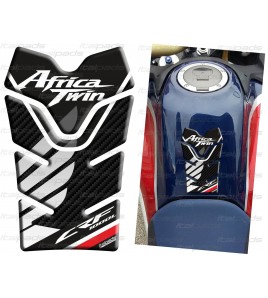 Protection Protège Réservoir pour Honda Africa Twin CRF 1000 mod. "Compact1 CarbonLook"