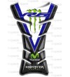 Protège Réservoir  "Classique Sport" bleu carbon look pour Yamaha R6