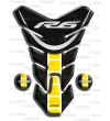 Protection Protège Réservoir Yamaha R6  "Nevada" noir jaune C