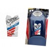 Protection Protège Réservoir "Compact1 Honeycomb" blanc pour Honda Africa Twin CRF 1000