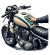 Protège réservoir pour MOTO GUZZI "Centenaire" 100 ans generic