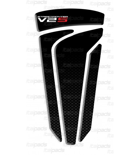 Protège réservoir noir/carbone pour Ducati V2S StreetFighter