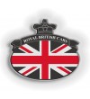 Union Jack Royal British Range Rover noir nid d'abeilles blanc