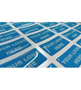 Ensemble de 24 étiquettes en résine, silicone, caoutchouc, 3D, lenticulaires