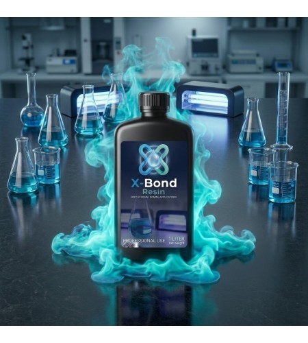 Flacon de résine UV Soft 1 Kg.  XBond Resin