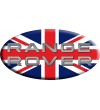 Union Jack Royal British drapeau autocollant Range Rover OVAL