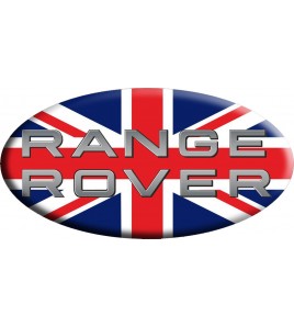 Union Jack Royal British drapeau autocollant Range Rover OVAL