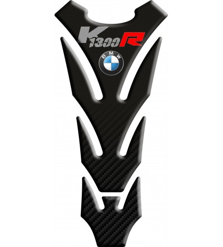 Protection Protège Réservoir Tank Pad pour BMW K1300R noir gradient effet carbone "SLIM"