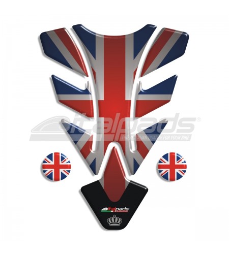 Protection Protège Réservoir  pour Triumph U.K. drapeau Union Jack (noT) mod. "Illinois Top" + 2 gratuit!!