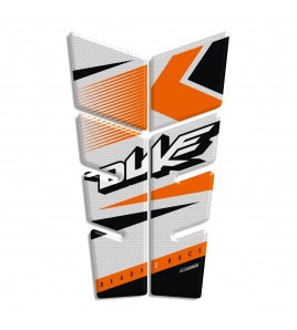 Protège Réservoir Tank Pad "HoneyComb" blanc pour KTM  Duke