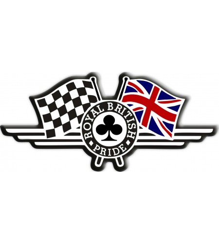 Union Jack drapeau autocollant "Royal British Pride" Triumph